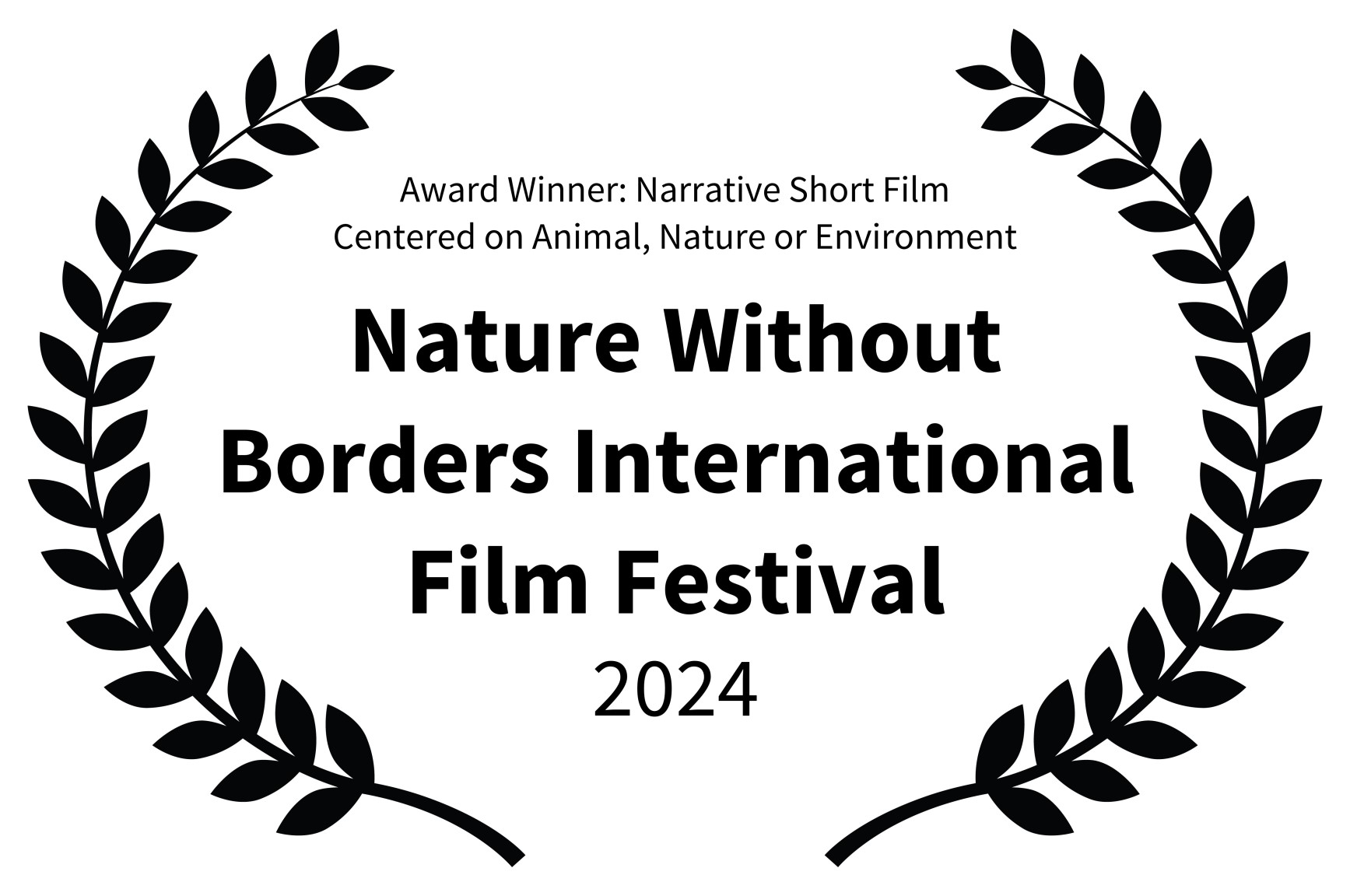 Award Winner — Narrative Short Film Centered on Animal, Nature or Environment, Nature Without Borders International Film Festival, 2024